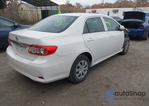 2013 Toyota Corolla L from USA, damaged, VIN 5YFBU4EE6DP109650